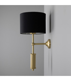 Gorey Wall Light Satin Brass-3