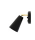 Cashel Wall Light Matt Black Brass Inner-3