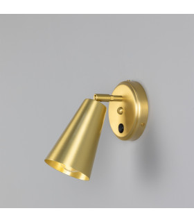 Cashel Wall Light Satin Brass-1