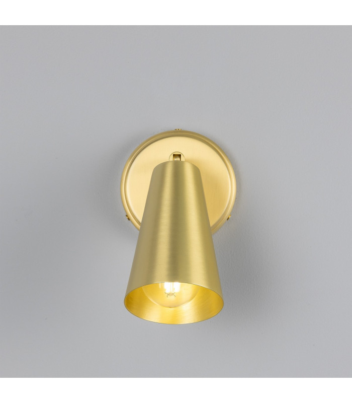 Cashel Wall Light Satin Brass-2