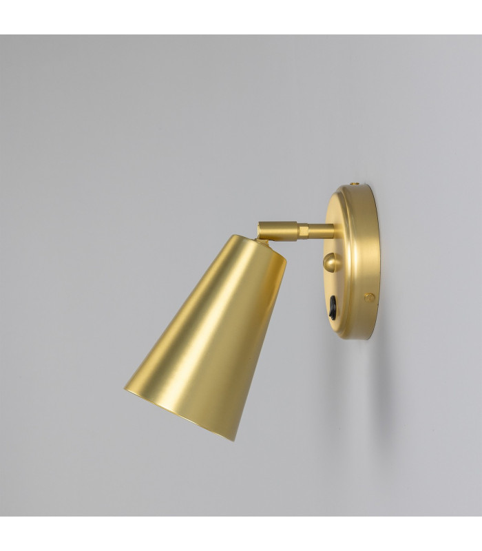 Cashel Wall Light Satin Brass-3