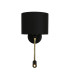 Longford Wall Light Matt Black Brass Arm-2