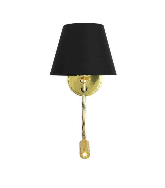 Longford Wall Light Polished Brass-3