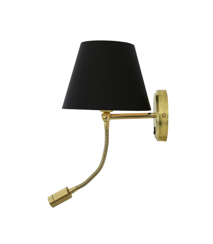 Longford Wall Light Polished Brass-4