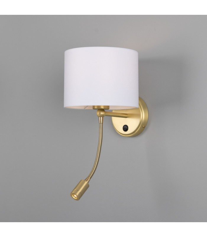 Longford Wall Light Satin Brass-1