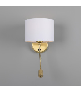 Longford Wall Light Satin Brass-2
