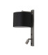 Khumo Wall Light Antique Silver