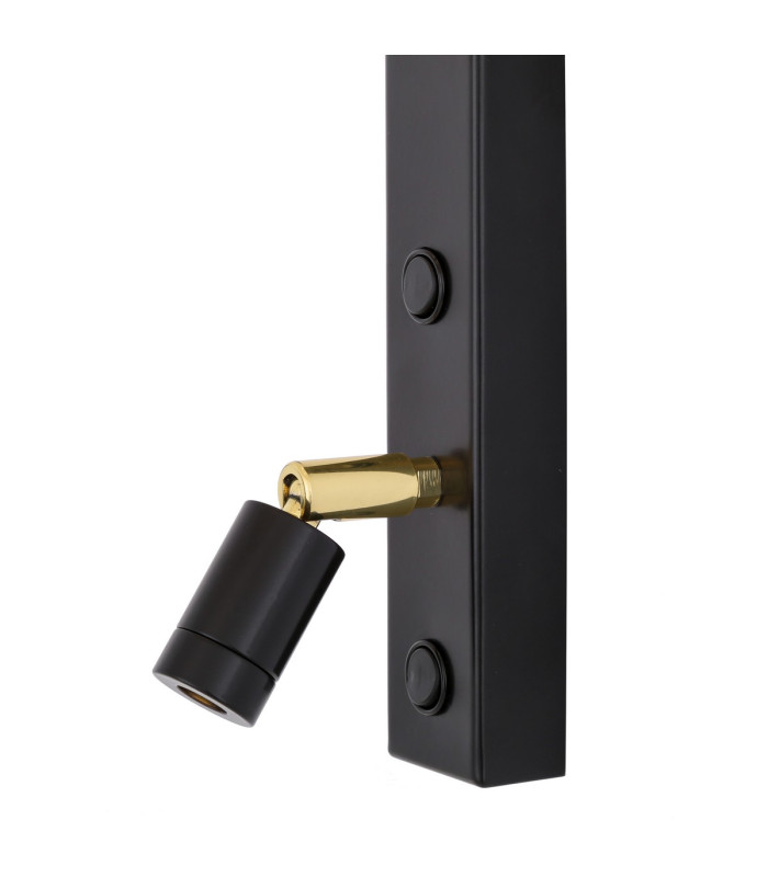 Khumo Wall Light Matt Black-4