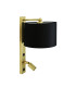Khumo Wall Light Polished Brass
