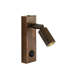 Sampio Wall Light Antique Brass