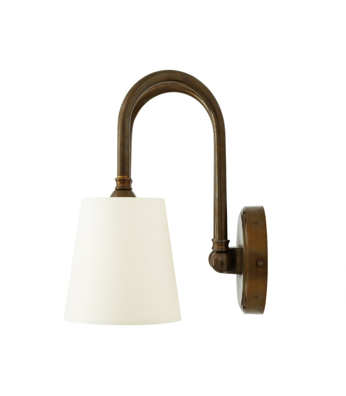 Uppsala Double Wall Light Antique Brass-3