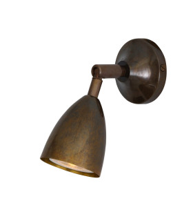 Lainio Wall Light Antique Brass