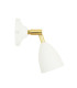 Lainio Wall Light Polished Brass White-3
