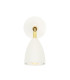 Lainio Wall Light Polished Brass White-4