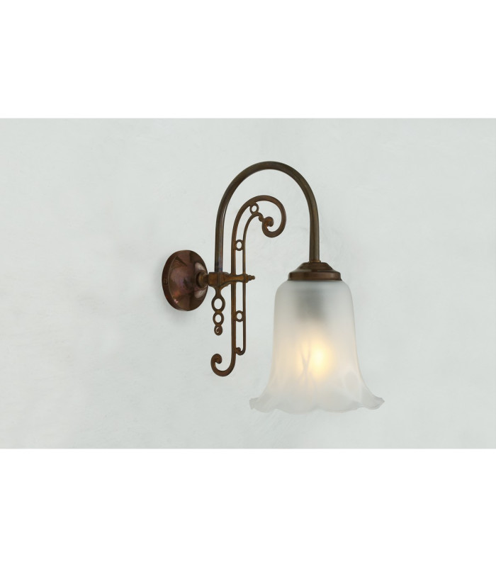 Medan Wall Light Antique Brass-1