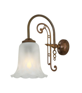 Medan Wall Light Antique Brass-2