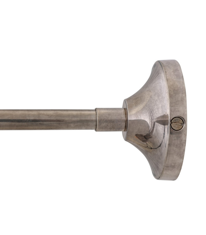 Stanley 20cm Globe Wall Light Antique Silver-5