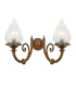 Darwin Double Wall Light Antique Brass-2