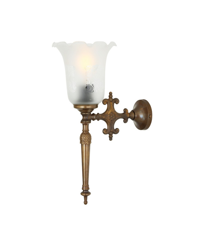 Allen Wall Light Antique Brass-1
