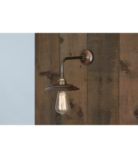 Reznor Wall Light Antique Brass-1