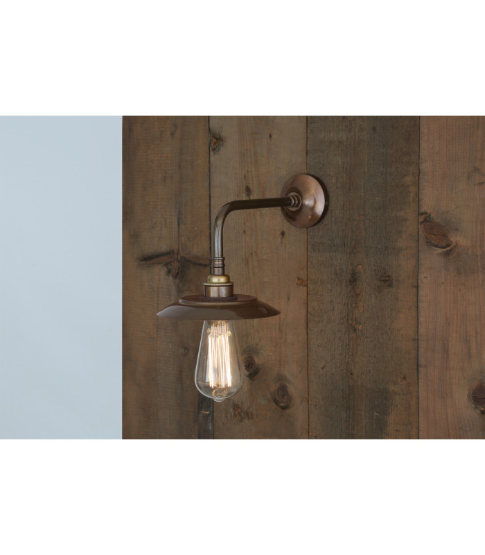 Reznor Wall Light Antique Brass-1