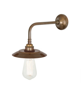 Reznor Wall Light Antique Brass-2