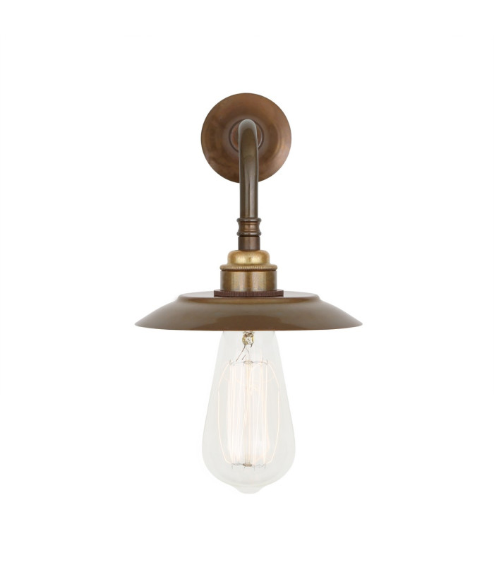 Reznor Wall Light Antique Brass-3