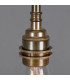 Lome Wall Light Antique Brass-4