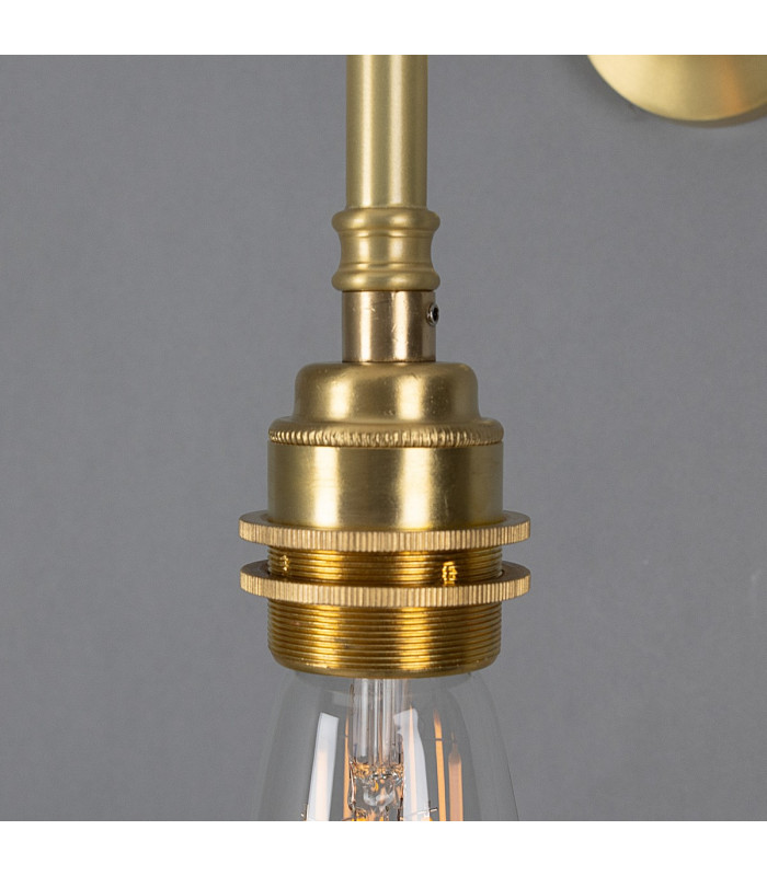 Lome Wall Light Satin Brass-4