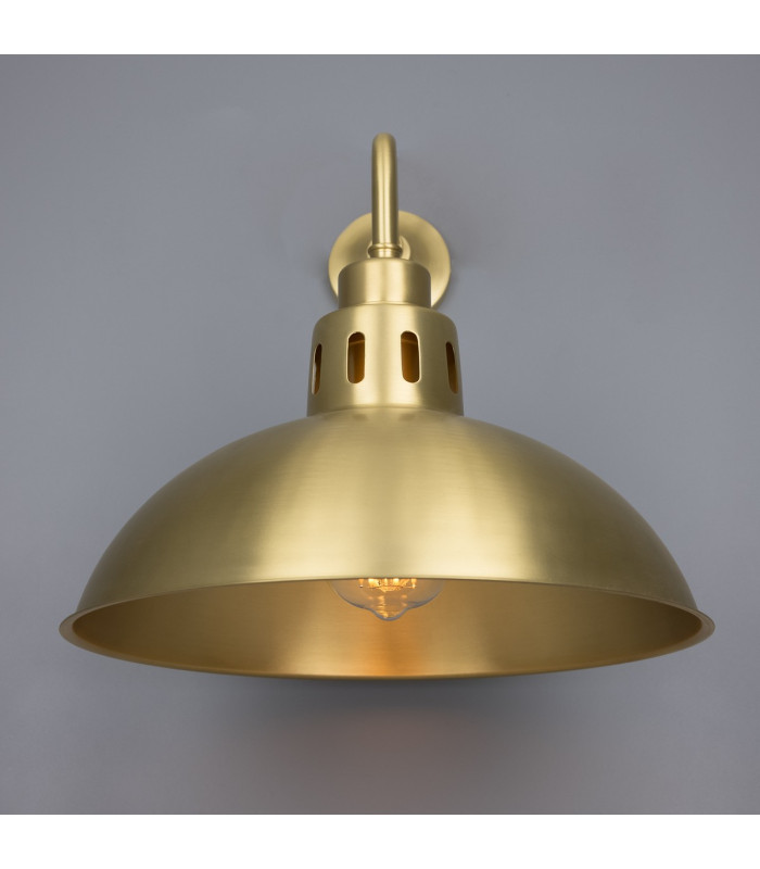 Paris Wall Light Satin Brass-3
