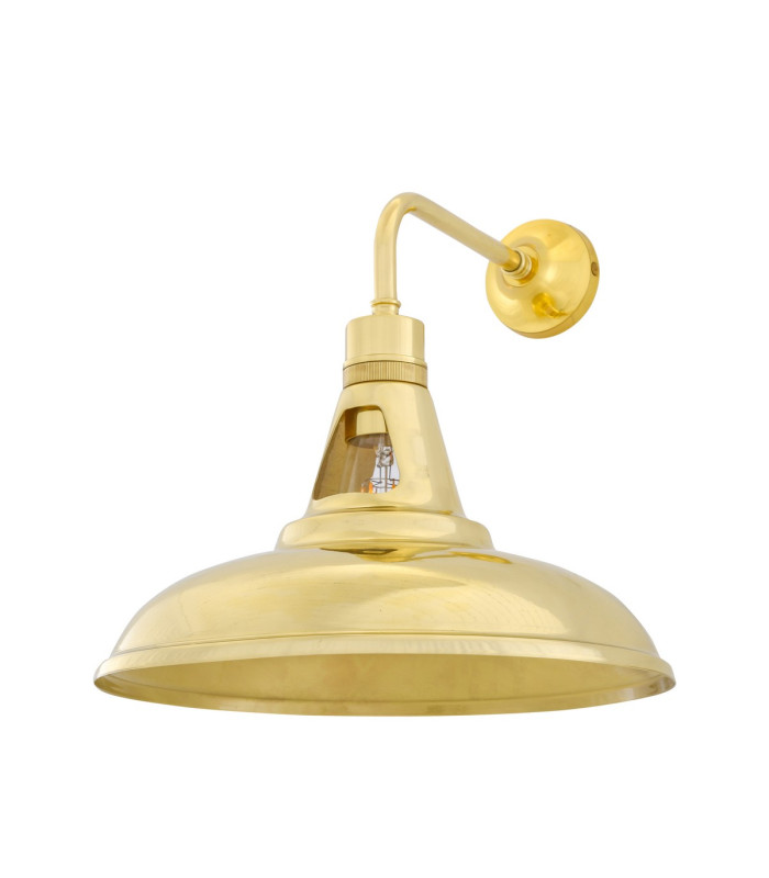 Geneva Wall Light Polished Brass-1