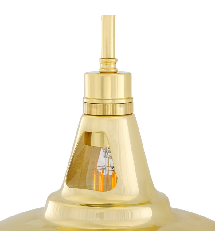 Geneva Wall Light Polished Brass-4