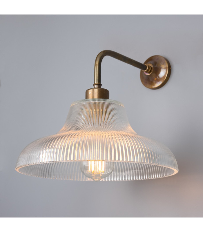 Mono 30cm Wall Light Antique Brass-1