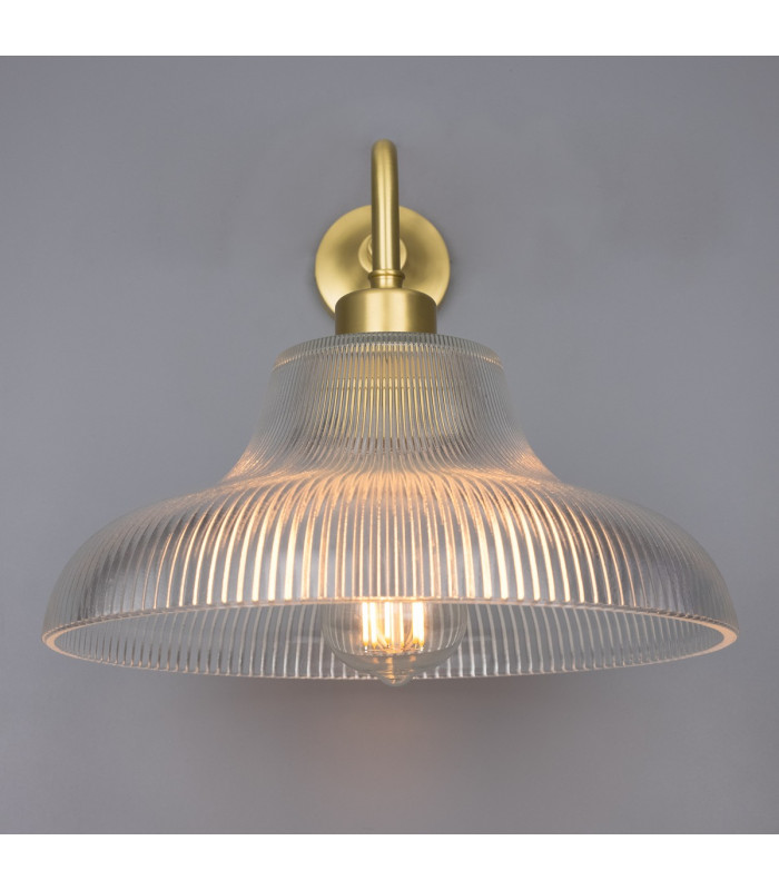 Mono 30cm Wall Light Satin Brass-4