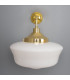 Schoolhouse Wall Light Polished Brass-2