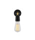 Cabra Wall Light Black & Brass-3