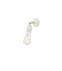 Caltra Wall Light White & Brass-1
