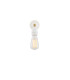 Caltra Wall Light White & Brass-3