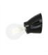 Baltimore Angled Flush Light Fitting Black-2
