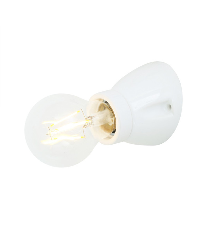 Baltimore Angled Flush Light Fitting White-1