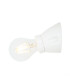 Baltimore Angled Flush Light Fitting White-2