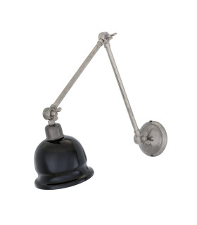 Nico Poster Light Antique Silver Black Shade