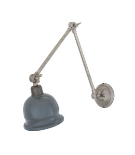 Nico Poster Light Antique Silver Grey Shade