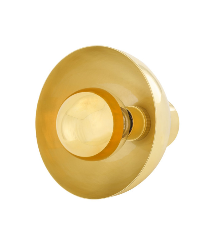 Maua 20cm Wall Light Polished Brass-4