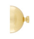 Maua 30cm Wall Light Polished Brass-2