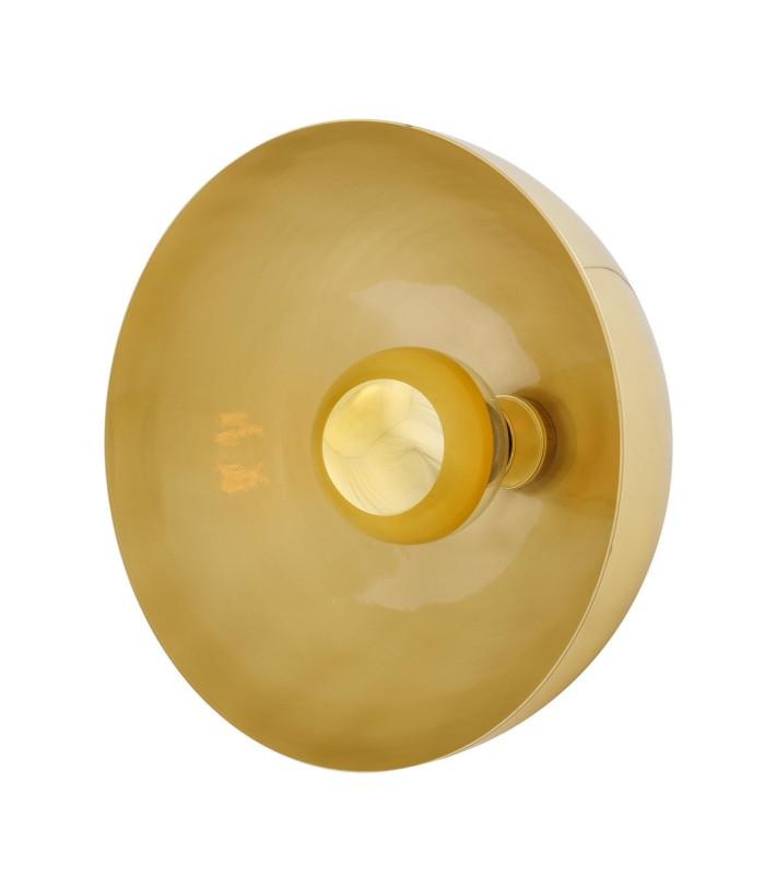 Maua 30cm Wall Light Polished Brass-4