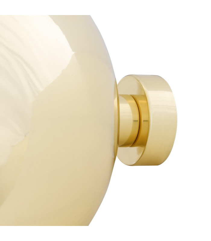 Maua 30cm Wall Light Polished Brass-5