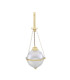 Blaenau Globe Wall Light polished Brass-2