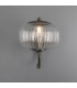 Nehir Globe Wall Light Antique Silver Plain Finial Pull Chain-2