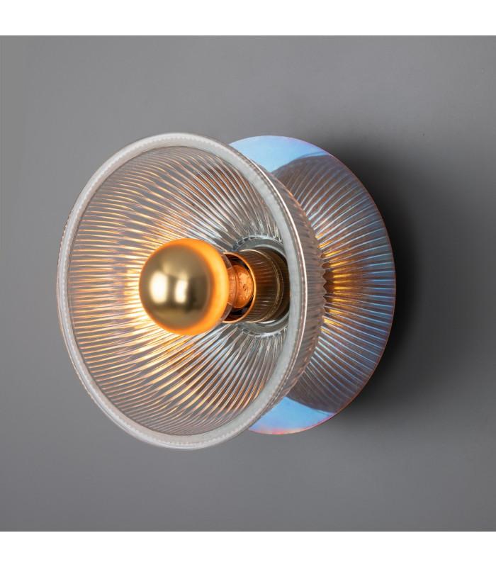 Eclipse Wall Light Antique Brass-1